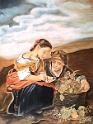 041 La petite marchande (inspire de Murillo)